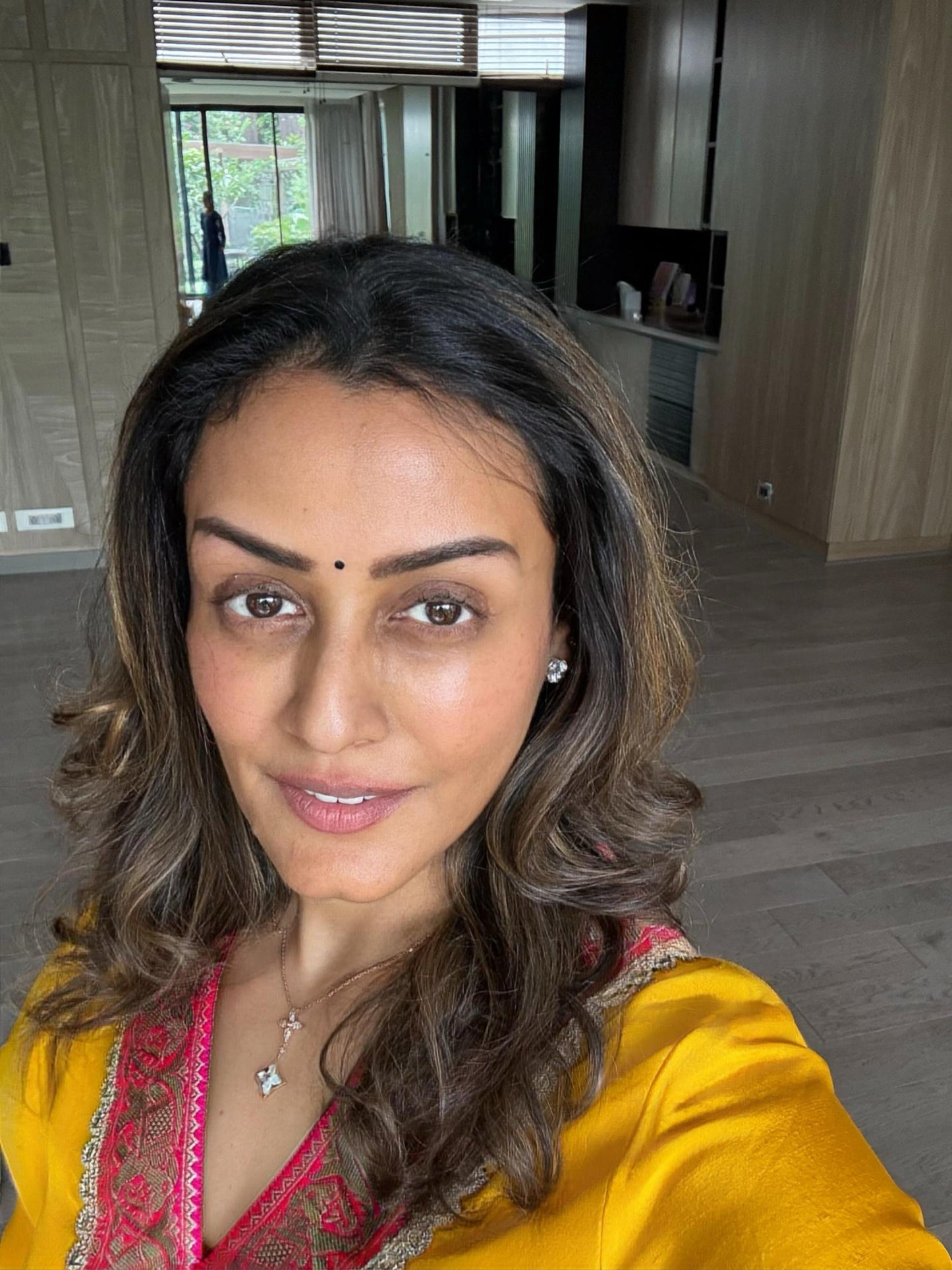 Sunlit Yellow Organza Kurta Set with Sheer Dupatta